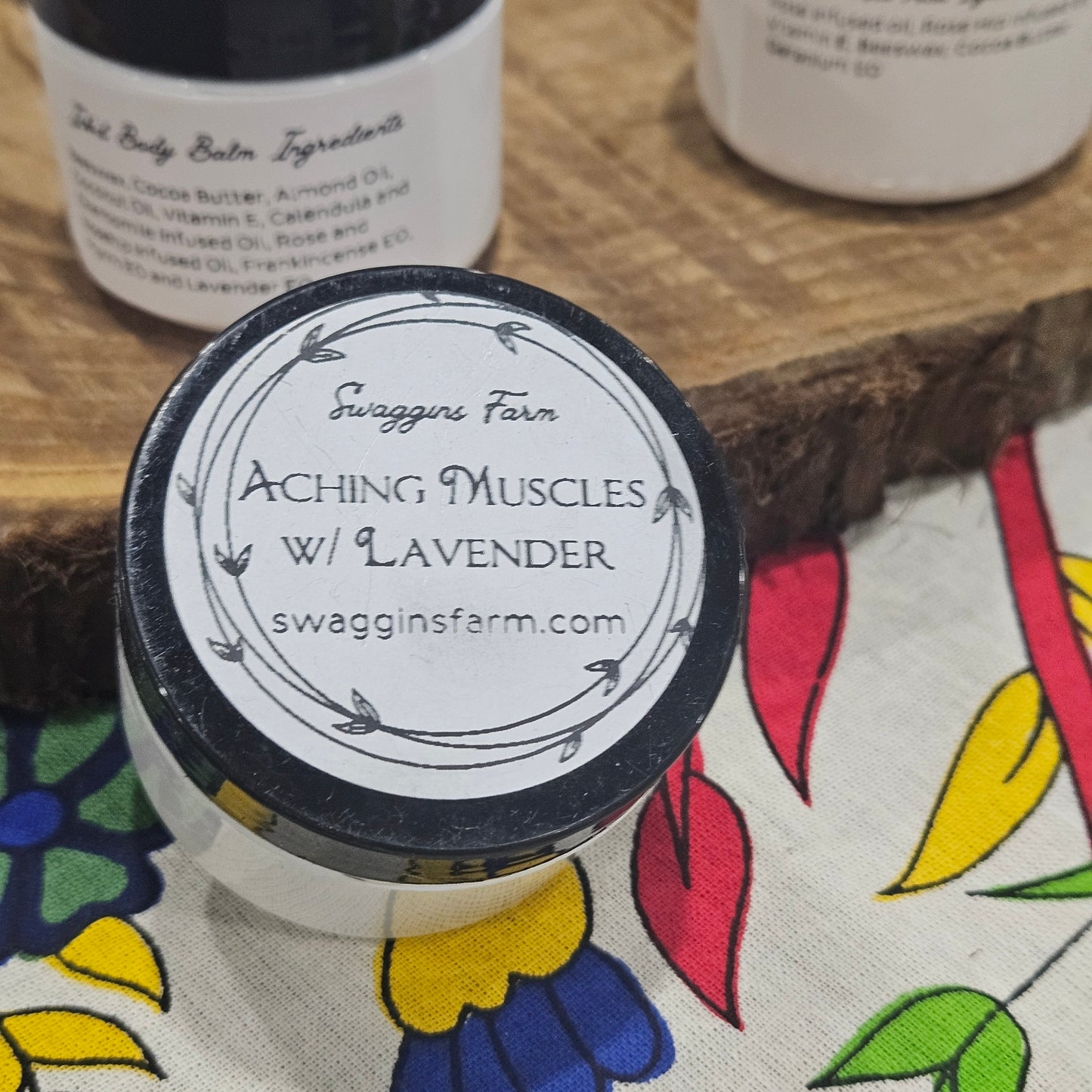 Aching Muscles (Dandelion) Salve w/ Lavender oil 2 oz