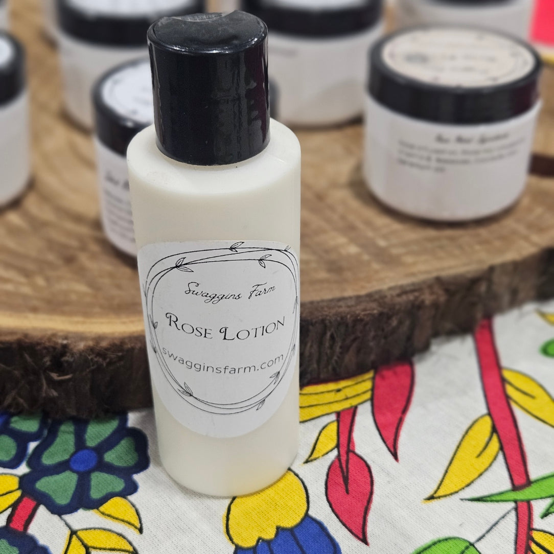 Rose Goat Lotion 4 oz