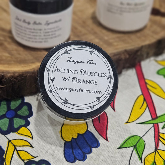 Aching Muscles (Dandelion) Salve w/ Orange oil 2 oz