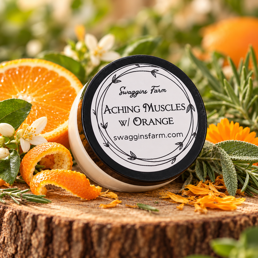 Aching Muscles (Dandelion) Salve w/ Orange oil 2 oz